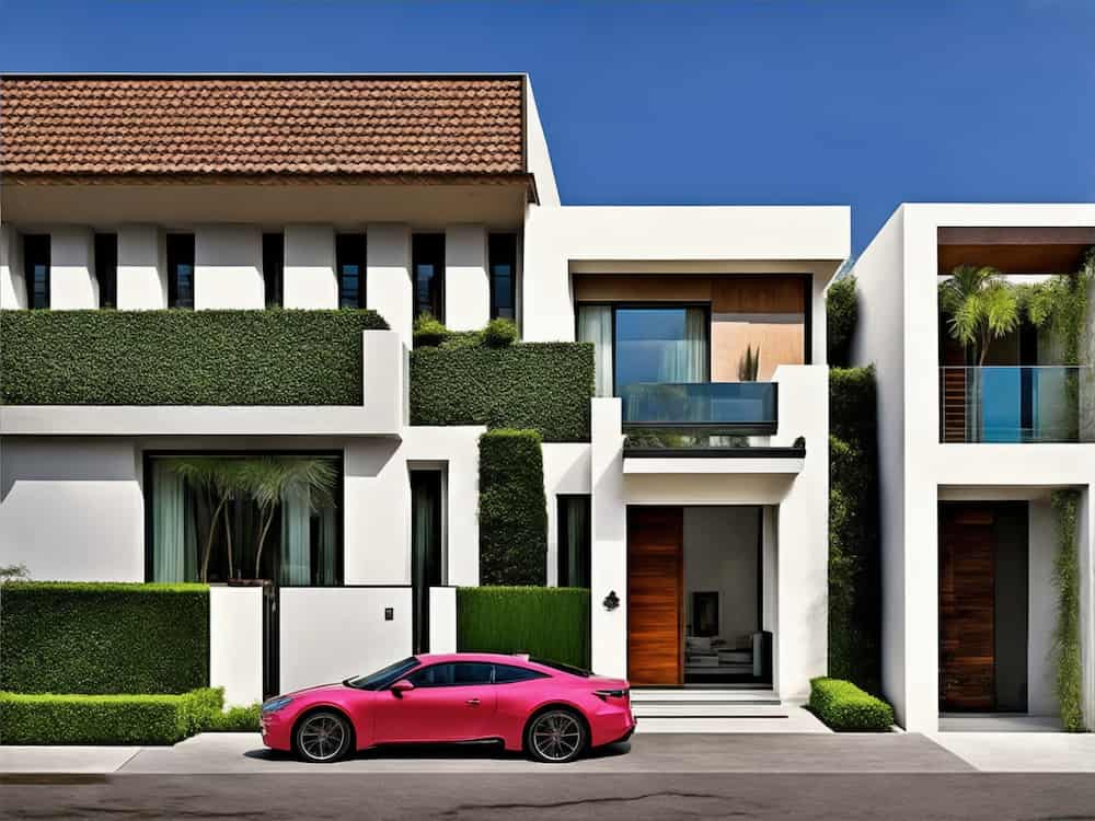 (Modern Design Home): Modern design street view of home, familiarise yourself after moving house, article by Neomoney.