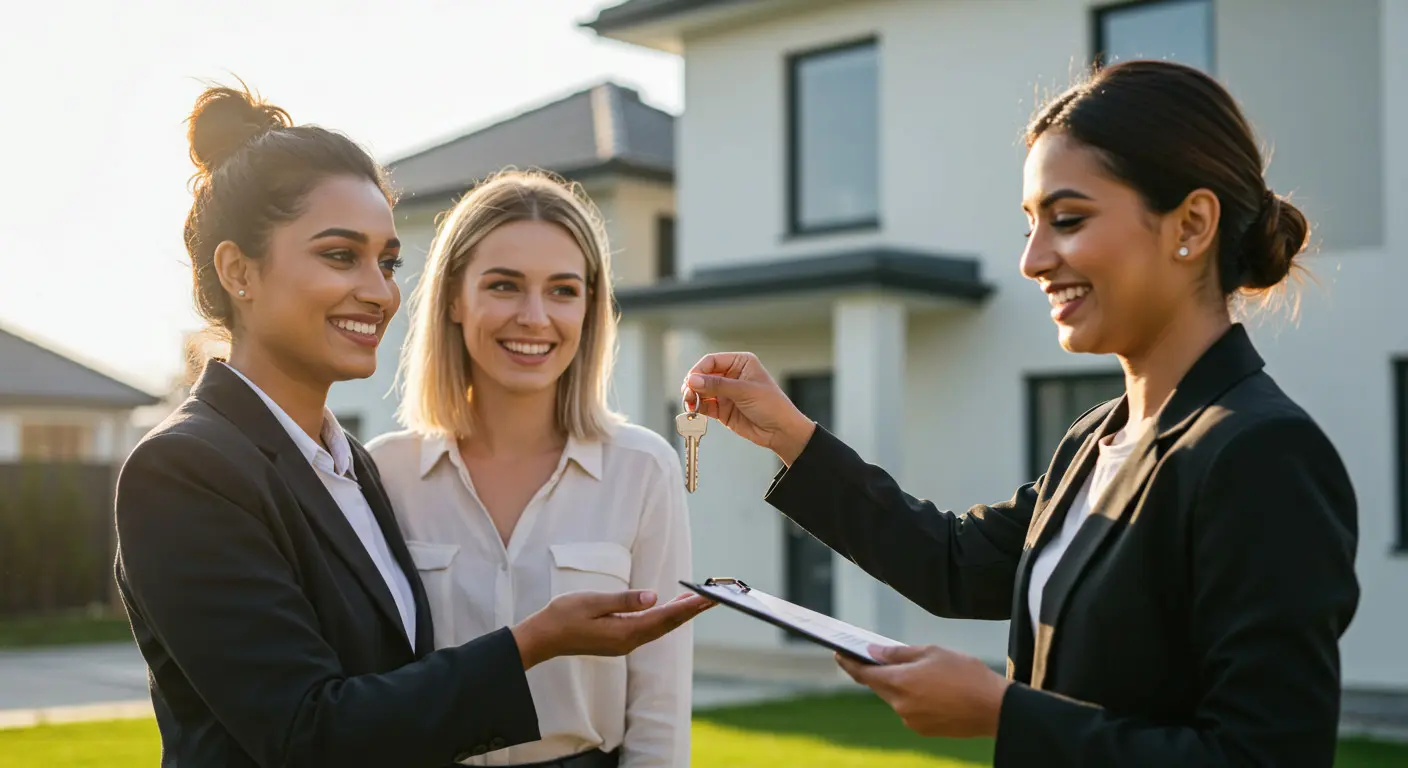 A welcome image of Neomoney First Home Buyer Loan Approved customers purchasing their first home.