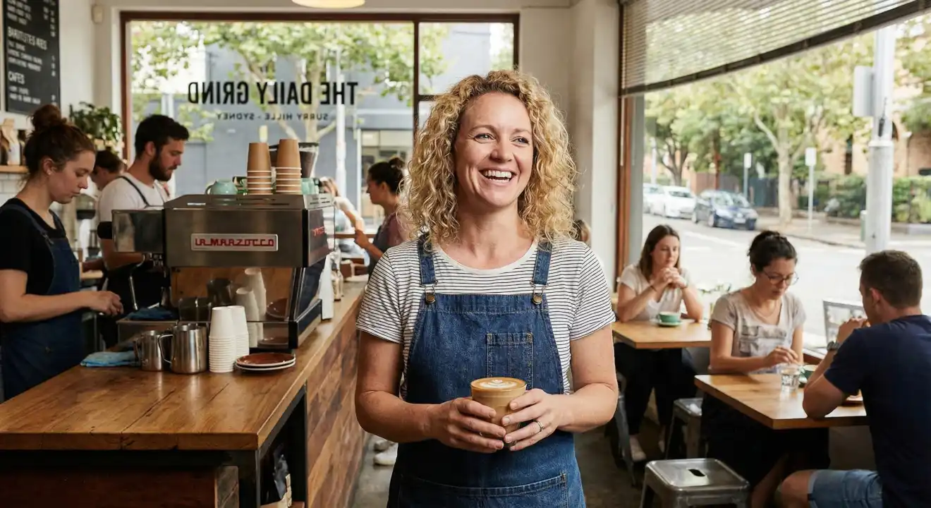 Cafe Owner Neomoney Business Finance